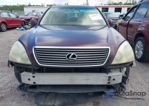 2002 Lexus Ls 430 z USA, uszkodzony, nr VIN JTHBN30F520065699